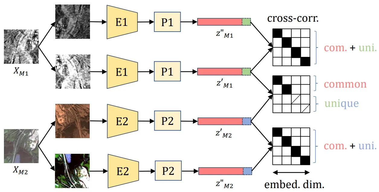 Data fusion workflow of DeCUR